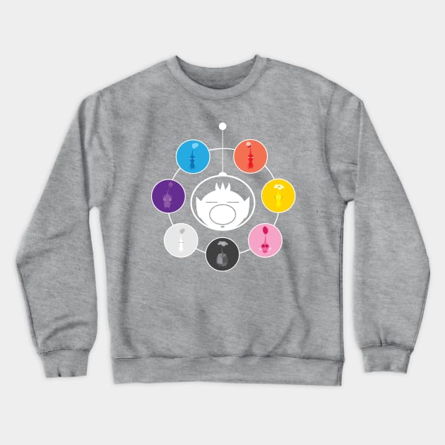 The Circle of Sprouts Crewneck Sweatshirt by sparkmark